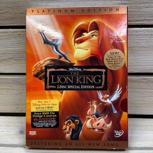 The Lion King 2-Disc Special Edition DVD